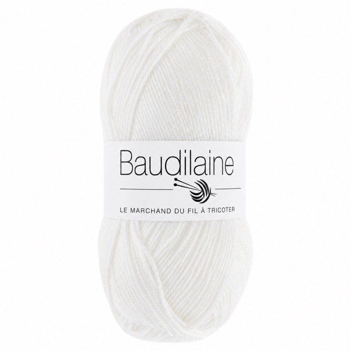 Baudilaine - Le Fil Chaussette Uni