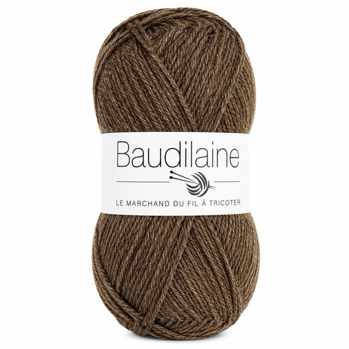 Baudilaine - Le Fil Chaussette Uni