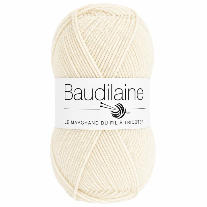 Baudilaine - Le Fil Chaussette Uni