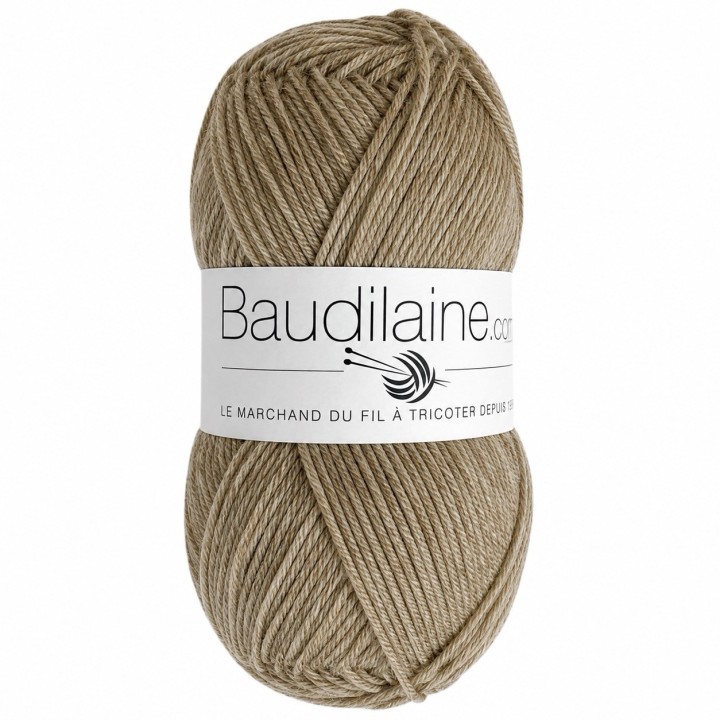 Baudilaine - Le Fil Chaussette Uni