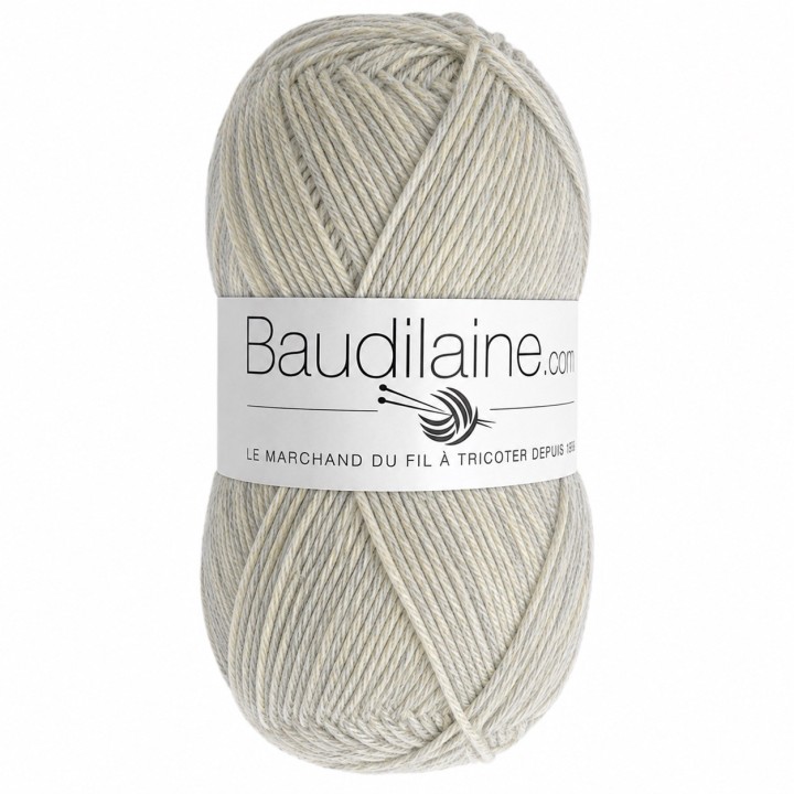 Baudilaine – einfarbiges Sockengarn