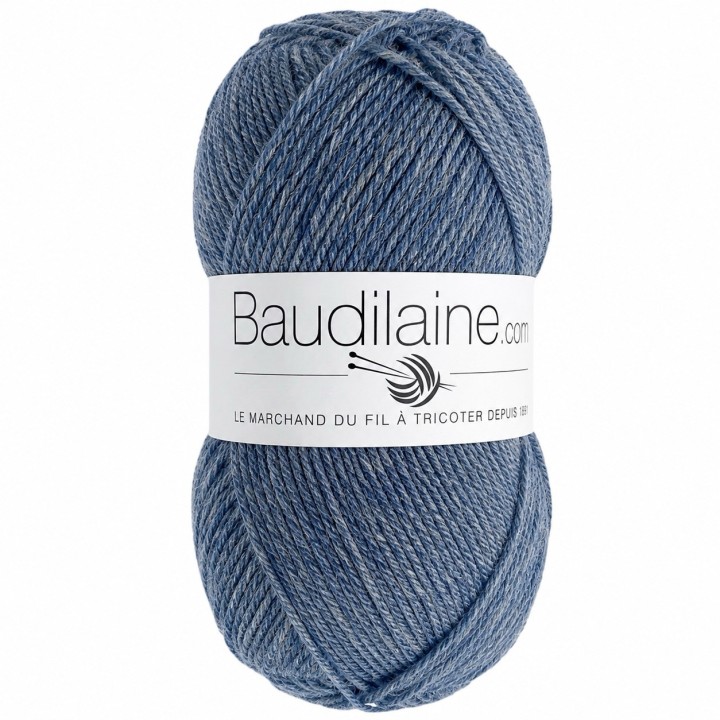 Baudilaine - Le Fil Chaussette Uni