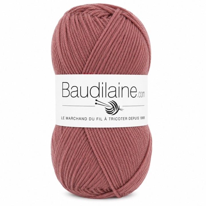 Baudilaine – einfarbiges Sockengarn