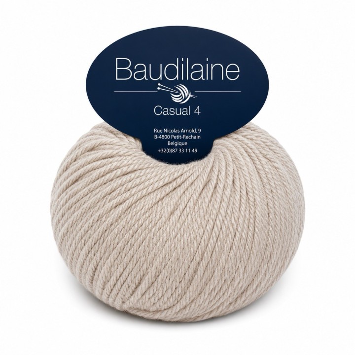 Baudilaine Le Casual 4 einfarbig