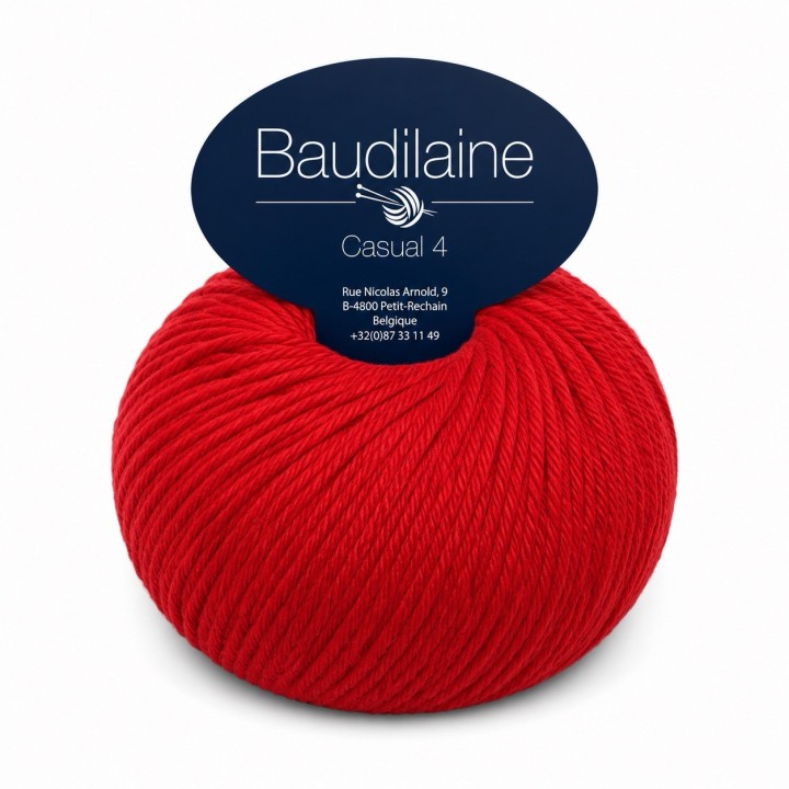 Baudilaine Le Casual 4 einfarbig