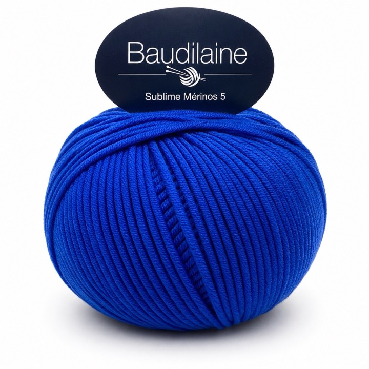 Sublime Mérinos 5 – laine mérinos aiguilles 5 | Baudilaine