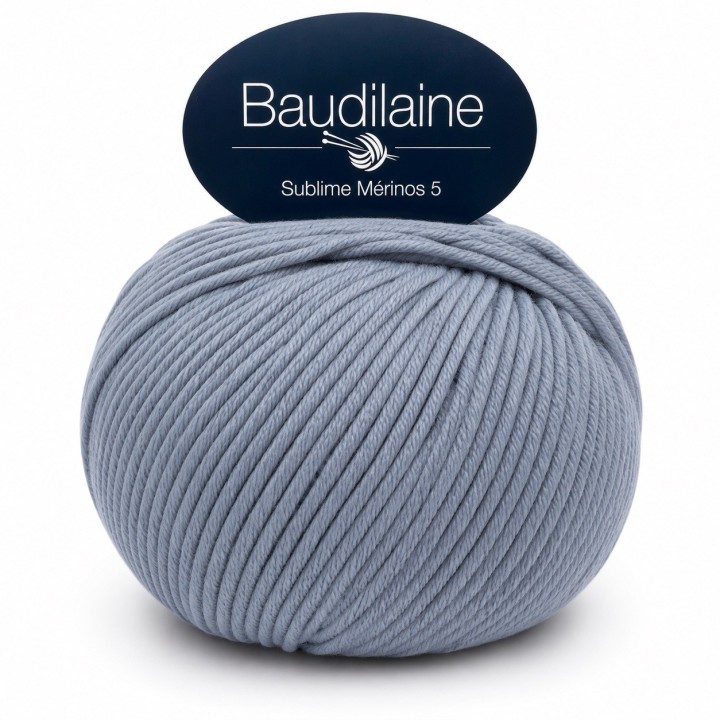 Sublime Mérinos 5 – laine mérinos aiguilles 5 | Baudilaine