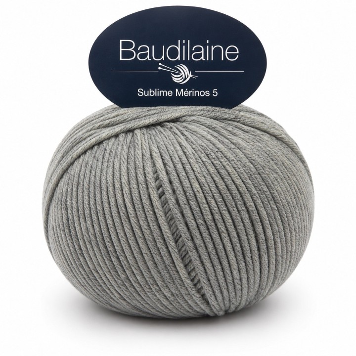 Sublime Mérinos 5 – laine mérinos aiguilles 5 | Baudilaine