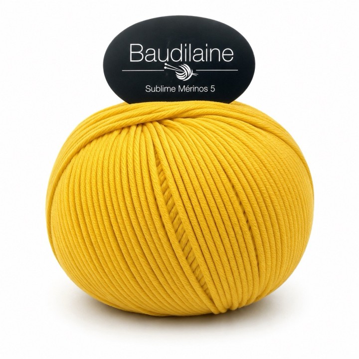 Sublime Mérinos 5 – laine mérinos aiguilles 5 | Baudilaine