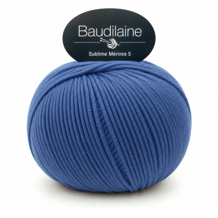 Sublime Mérinos 5 – laine mérinos aiguilles 5 | Baudilaine