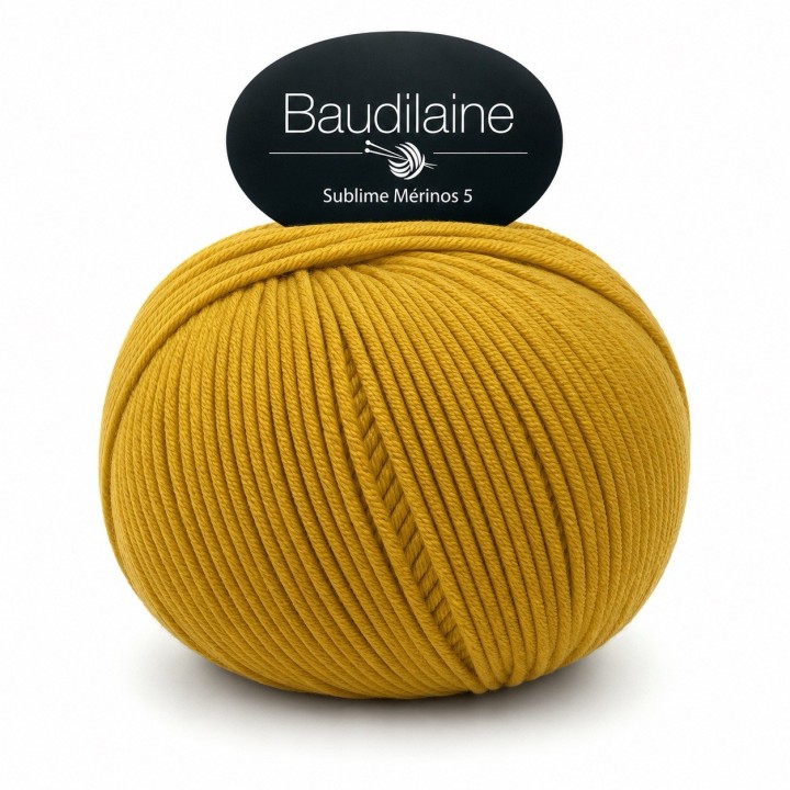 Sublime Mérinos 5 – laine mérinos aiguilles 5 | Baudilaine