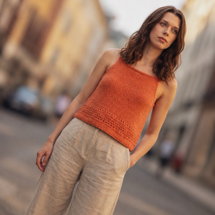 Top Coton Onctueux n°3 zum Stricken – Baudilaine
