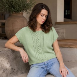 Top Microfibre n°4 sans manches – Baudilaine