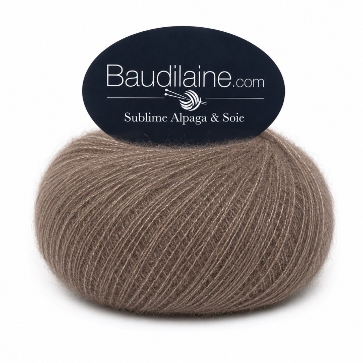 Sublime Alpaga Soie, un fil 100% naturel signé Baudilaine