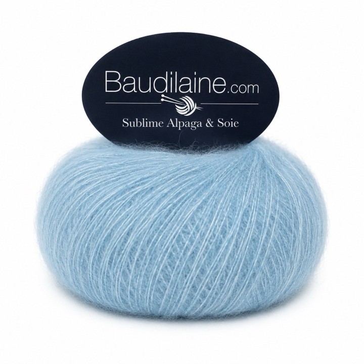 Sublime Alpaga Soie, un fil 100% naturel signé Baudilaine