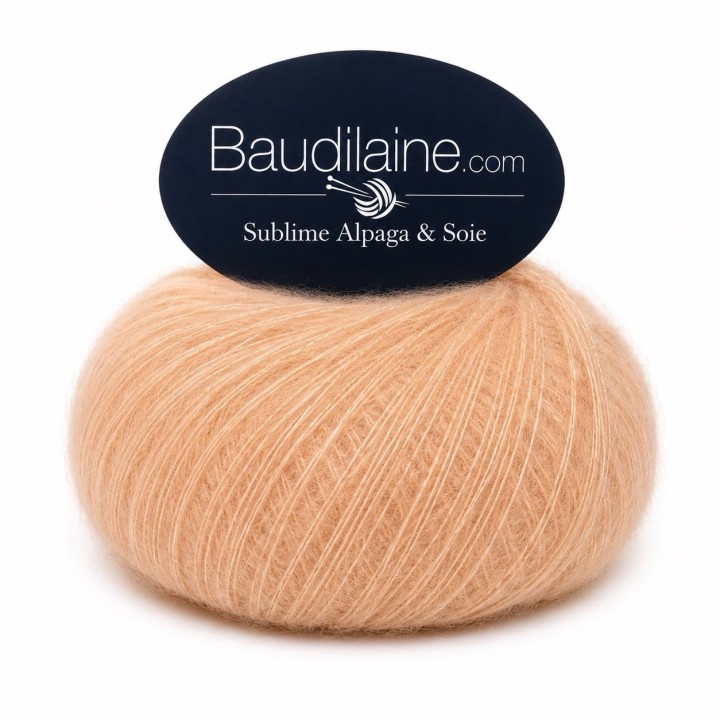 Sublime Alpaga Soie, un fil 100% naturel signé Baudilaine