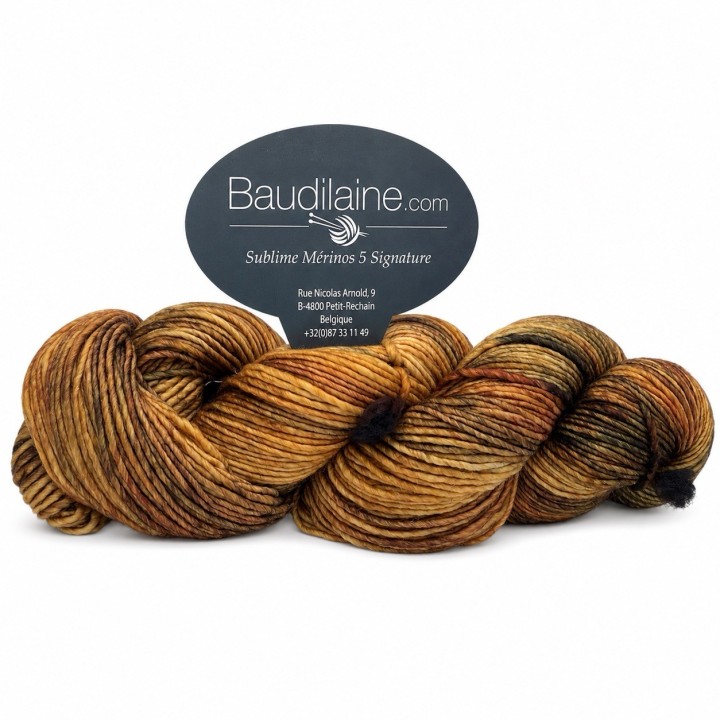Sublime Mérinos 5 Signature – mérinos teint main | Baudilaine