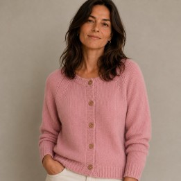 Gilet Bellagio – modèle tricot femme en Casual 5 | Baudilaine