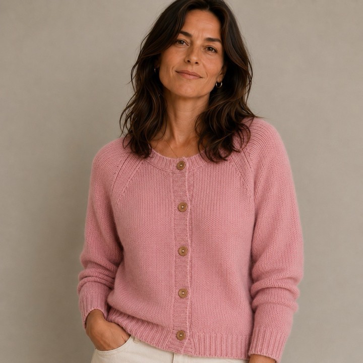 Gilet Bellagio – modèle tricot femme en Casual 5 | Baudilaine