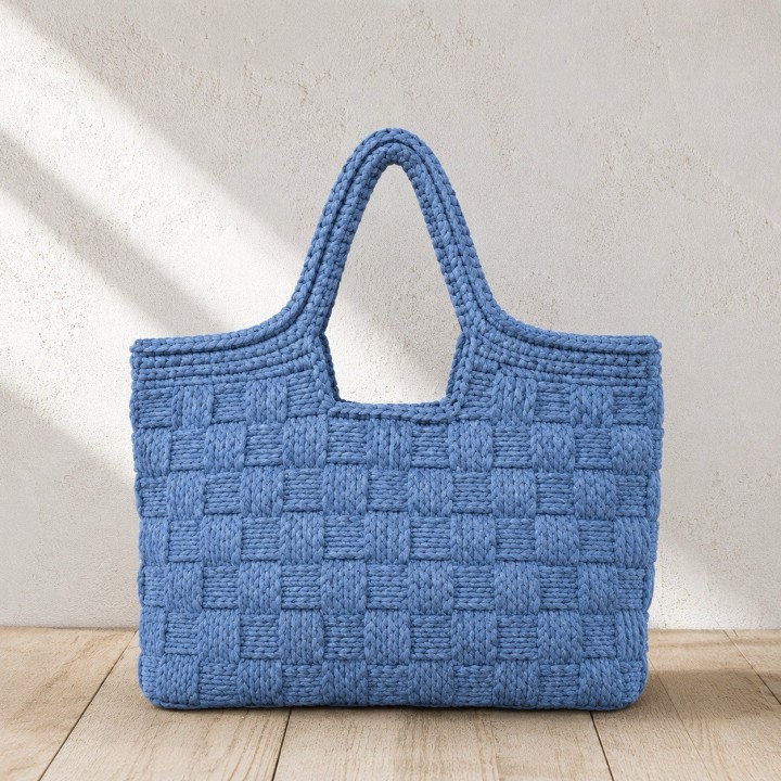Cabas Papyrus au crochet – Baudilaine