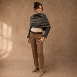 Châle Victoria – Modèle tricot en mohair | Baudilaine