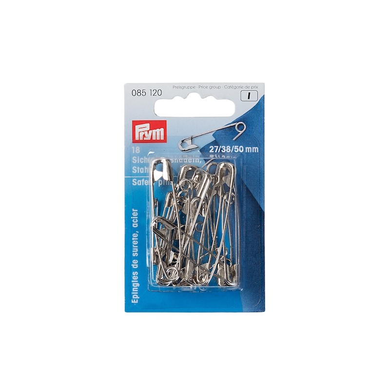 Épingles de sûreté en acier - Prym