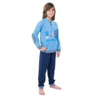 Pyjama ado Blue - Muslher