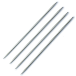 4 aiguilles double pointe 40cm